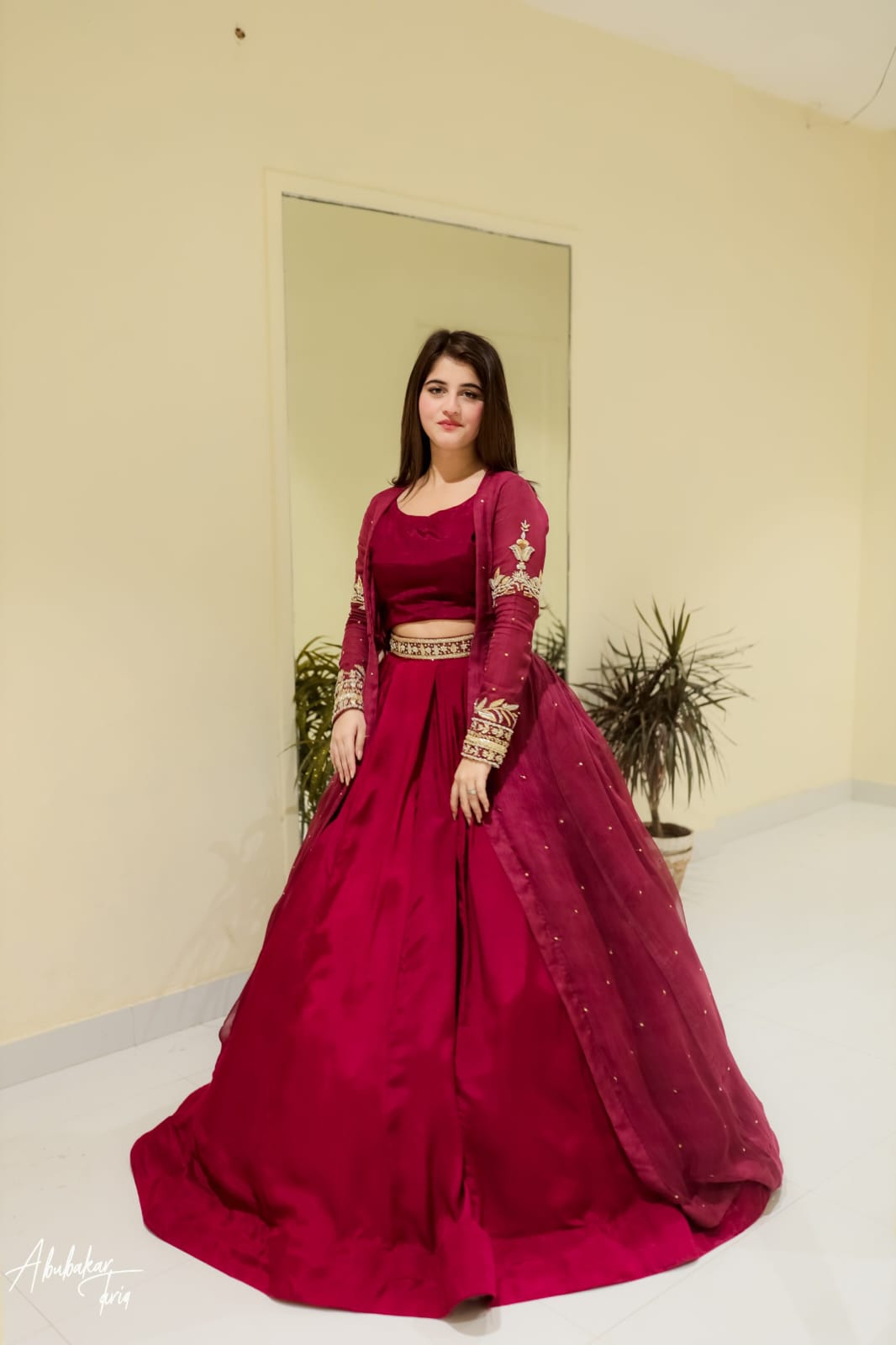 AAKS Gown Skirt 3pcs Pret