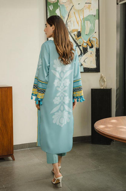 Aqua Sea lawn 3pcs pret