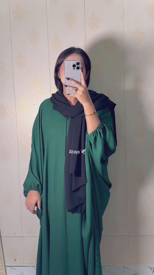 Butterfly abaya