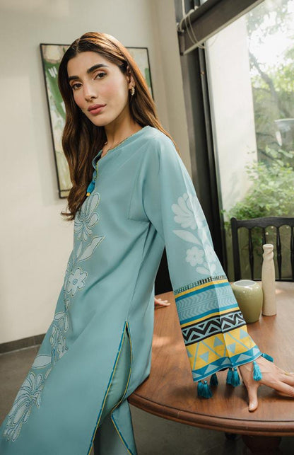 Aqua Sea lawn 3pcs pret