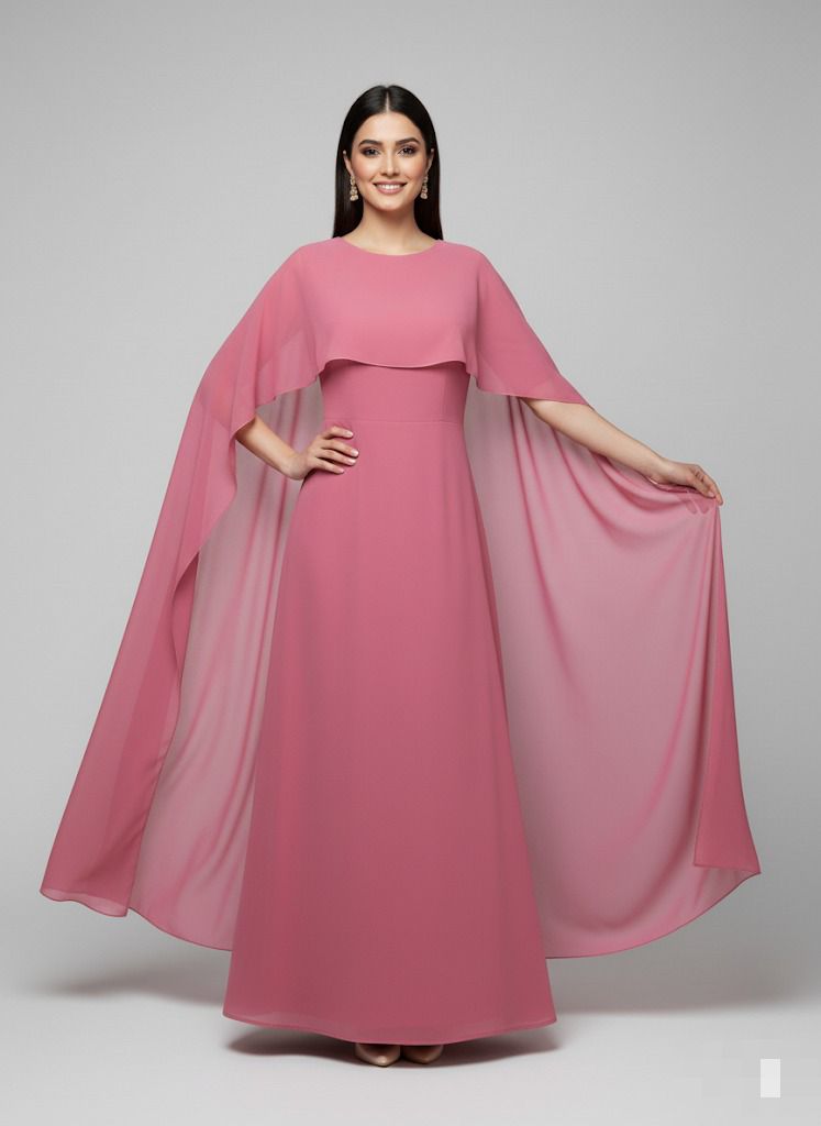 Trending cap Maxi dupatta chiffon