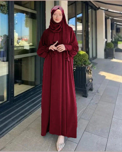 Irani Abaya with stroller