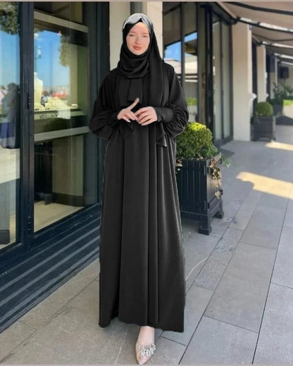 Irani Abaya with stroller