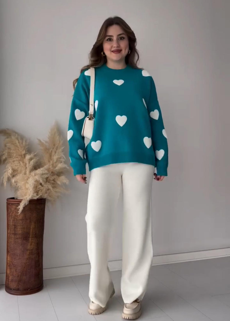 Heart Cord-set winter - Laraib Boutique