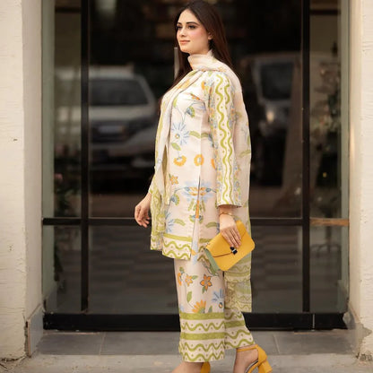 Rangeen Cord Set  3-pcs