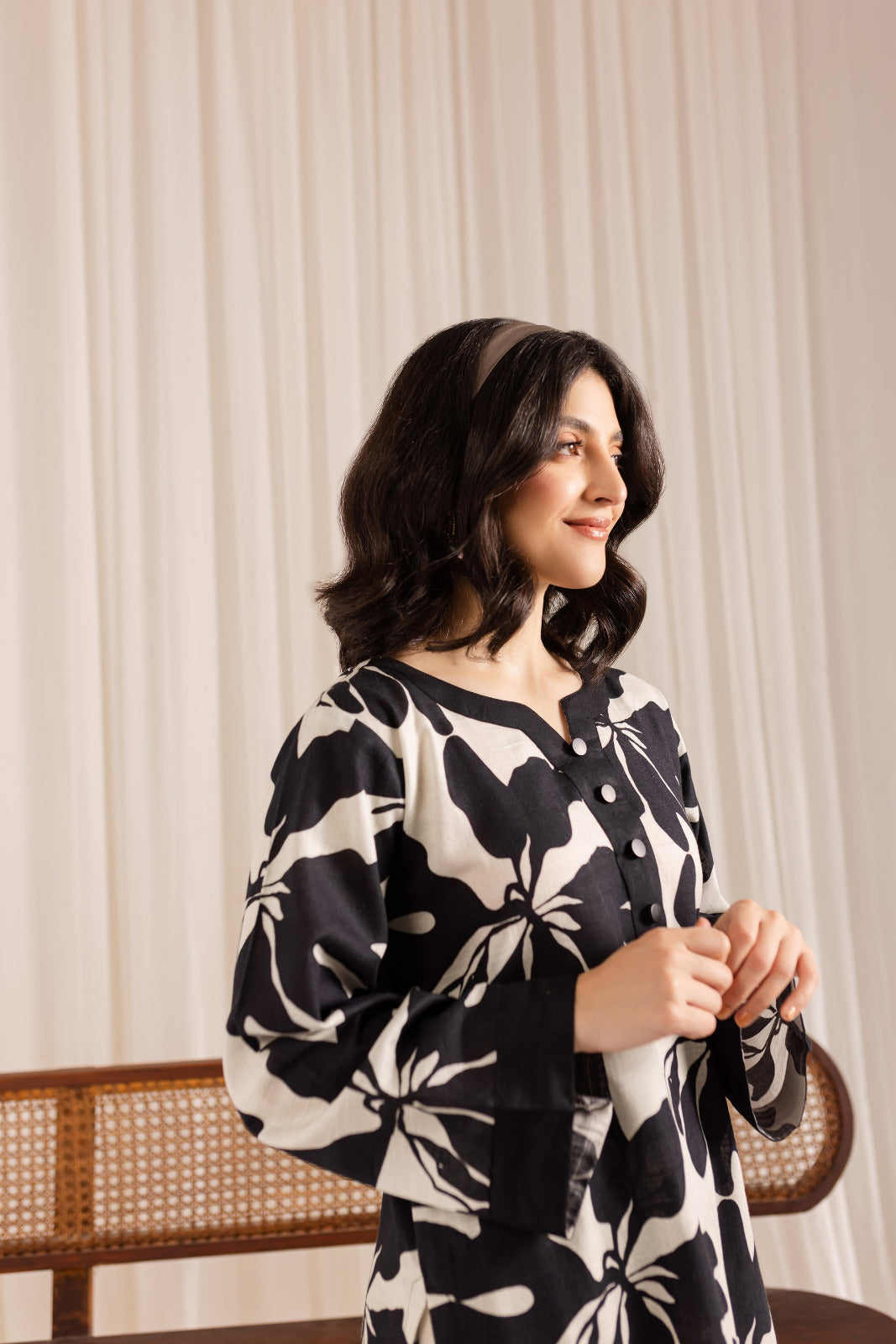 leaf Print 2pcs Pret