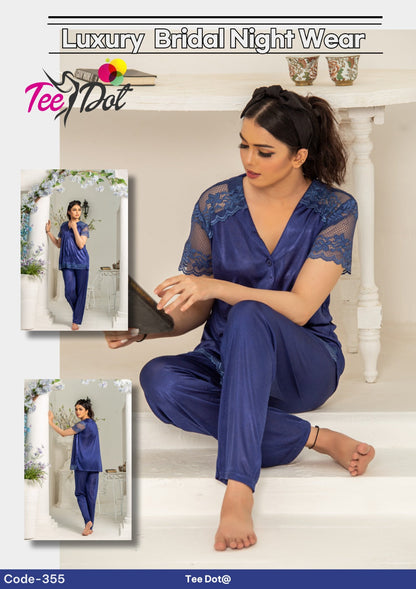 Soft Glow Set – Half-Sleeve Shirt & Pyjamas