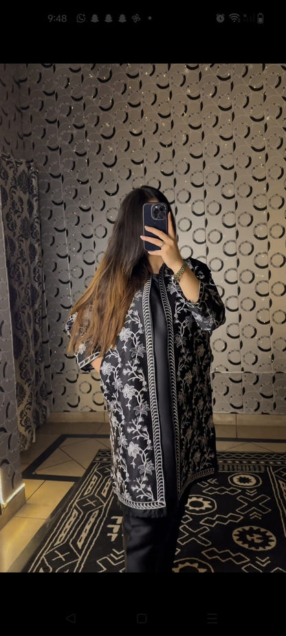 silver Gown 3Pcs pret