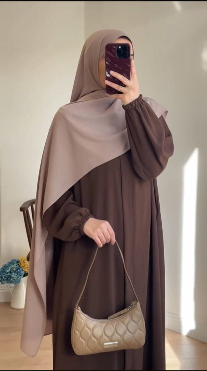 Modest abaya with Stroller