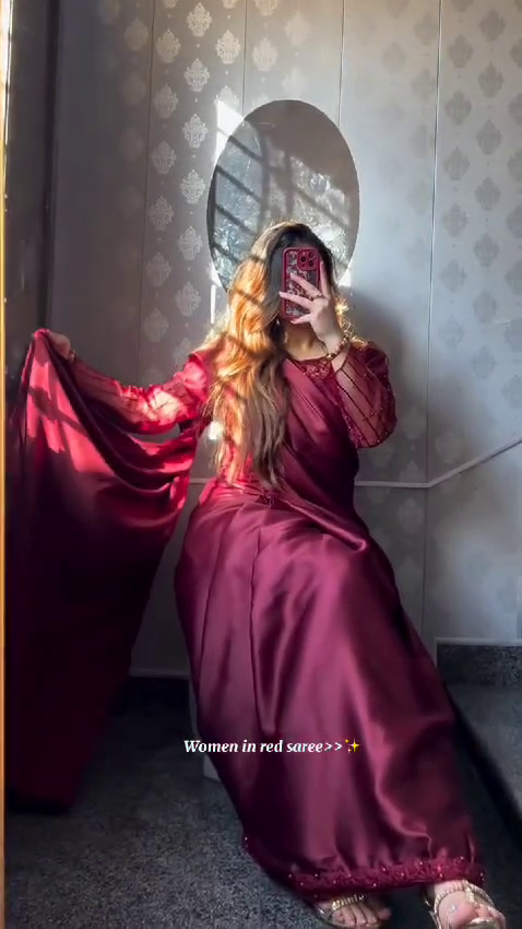 Maya handwork Embroidered Saree Stitch