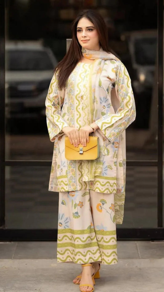 Rangeen Cord Set  3-pcs